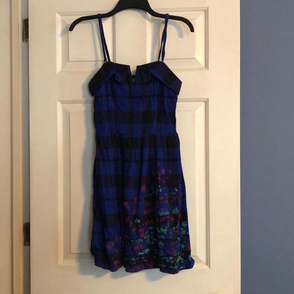 Flannel convertible party dress